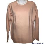 LH Sport Size S Baby Pink Crew Neck Sweater Photo 0