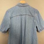 Universal Threads Universal Thread Women's Short Sleeve Shirtdress NWT FLAWS Light Wash  Sz Medium Photo 6