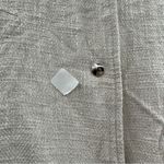 IRO RTR ‎ Ilija Wide Short Sleeve Snap Oversized Knit Metallic Jacket in Ecru 38 Photo 8