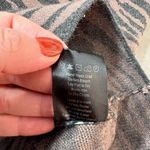 Heartloom  Brown Black Animal Print Bishop Long Sleeve Sweater Dress Size XS Photo 10