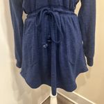Anthropologie Daily Practice Anthro Navy Hoodie Tunic Hiking Dress Gorpcore Granola Size Small Photo 6