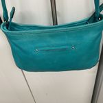 B Makowsky B. Makowsky Turquoise Tiffany Blue Crossbody EUC Photo 1