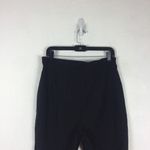Topshop NWT Black Highwaisted Bengaline Flared Pant With Side Splits Size 12 Photo 13