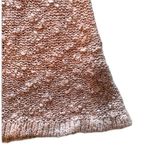 Coco + Carmen | Dusty Rose Textured Chunky Knit Sweater Lace Up Back Size S/M Photo 5