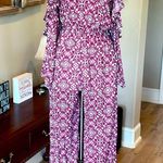 Speechless Fuschia Print Jumpsuit Photo 3