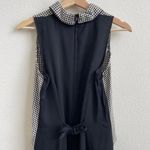 City Triangles Vintage 90s Black White Houndstooth Preppy Straight Leg Jumpsuit Photo 7