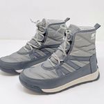 Sorel Womens Boots Gray Whitney II Short Lace Quarry Winter NL3822-052 US 7.5 Photo 3