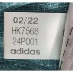 Adidas  Running Shorts Elastic Waist Activewear Athletic Gym Blue/Green‎ Photo 14