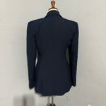 ZARA  Bloggers Fav Navy Blue Tailored Double Breasted Lapel Collar Blazer Zs S Photo 12