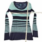 Mudd 2000s Striped Long Sleeve Sweater Size Large Photo 1