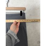 Beyond Yoga Ribbed High Waisted Biker Shorts Womens XL Gray Pinstripe Activewear Photo 3