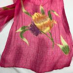 Pink Lily Bright  chiffon sheer scarf Photo 3