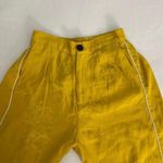 Berksha Yellow Wide Leg Pants Photo 5