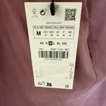 ZARA Limited Edition Backless Mauve Pink Ruched Mini Dress Medium NEW Photo 7