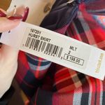 Trina Turk NWT  Hurst Festive Red Blue Gingham gold mini skirt size 2 plaid Photo 9