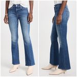 đź’•MOTHER SUPERIORđź’• The Weekender Flare Jeans ~ It's A Small World 32 NWOT Blue Photo 9