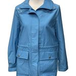 Lands' End Women's Raincoat Windbreaker Jacket Size XS Blue Spring Outdoor Photo 0