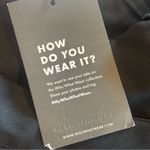 Who What Wear  Women’s Plus Size Black Midi Skirt with Lace Up Front Size 16 NWT Photo 8