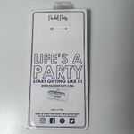 Packed Party Always Movin’ Brushed My Hair Today Gold Keychain Key Ring Blue Photo 5