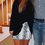 Wild Honey snakeskin leather skirt Photo 2