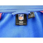 NFL Women's New York Giants Red Blue Jersey Knit Light Weight Jacket Size Medium Photo 4