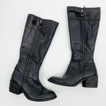 Born Black Leather Uchee Boot Knee High Size 7 Photo 8