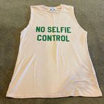 SUB_URBAN RIOT Suburban Riot Women’s ‘No Selfie Control’ Pink Tank Top Photo 0