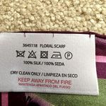 Paul Gauguin‎ 100% Silk Scarf/Wrap Multi Color 54 x 27" Floral Ireland Made Photo 5