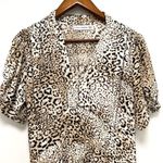 Faithfull the Brand Meadows Midi Dress in Signe Animal Print Size 6 Summer Photo 5
