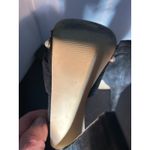 Guess ‎ Black Suede Studded Platform Heels Knot Peep Toe Ankle Strap Pumps 8M Photo 3