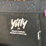 YITTY  by Fabletics Mesh Me Smoothing High Waisted Shorts. Size 2X Photo 3