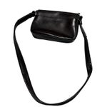 Liz Claiborne  Women Brown Leather Shoulder Crossbody Bag Purse Small Flap Casual Photo 2