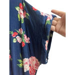 Matilda Jane  Be Bold Floral Romper Navy Blue Brilliant Daydream Women's Large Photo 3