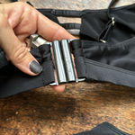 Wolf and whistle black with sparkle silver details size 6 bottoms 6D/DD Photo 6