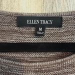 Ellen Tracy Women's Knit Sweater - Medium Long Winter Fall Casual Chic Top Photo 2