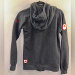 Adidas climalite Canada Olympics zip up hooded jacket size XS black Photo 3