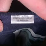 Overseas Advantage vtg floral print square Neck scarf Pink Photo 5