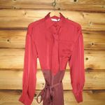 ZARA NWT  Limited Edition Satin Shirt Dress Photo 4