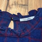 plaid flannel dress Blue Size M Photo 3