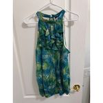Lane Bryant Sleeveless Ruffle Halter Neck Paisley Print Top Plus Size 18/20 Photo 3
