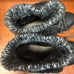 Cliffs by WHITE MOUNTAIN Black Moto Boots with Knit Cuff Size 6 Photo 6