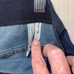 BCBGMAXAZRIA  Myles Moto Denim Leggings sz L Pull on Skinny Fit Stretch Pants Photo 5