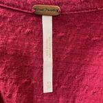 Free People  ruched sleeve top, womens oversize xs short sleeve peasant blouse Photo 8