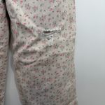 POL  Floral Print Distressed Jeans Womens M Cottagecore Wide Leg baggy high rise Photo 8