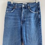 AGOLDE  Blue Riley Crop High Rise Straight Leg Jeans Size 25 Photo 2