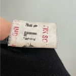 Tropical Blouse Square Neckline Floral‎ Short Sleeves Tie Back Women Black Size L Photo 11