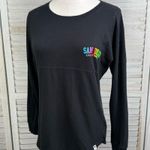 POPULAR San Diego Long Sleeve Tee 100% Cotton Black/Multi Photo 0