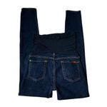 7 For All Mankind Blue Maternity Skinny Jeans Maternity Size 26 | 31-30 Photo 3