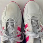 Adidas ZX 2K Flux W in Crystal White Shock Pink Blue Photo 3