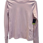 Tek Gear  Womens XS Performance Tee Fleece Long Sleeve Lilac Photo 0